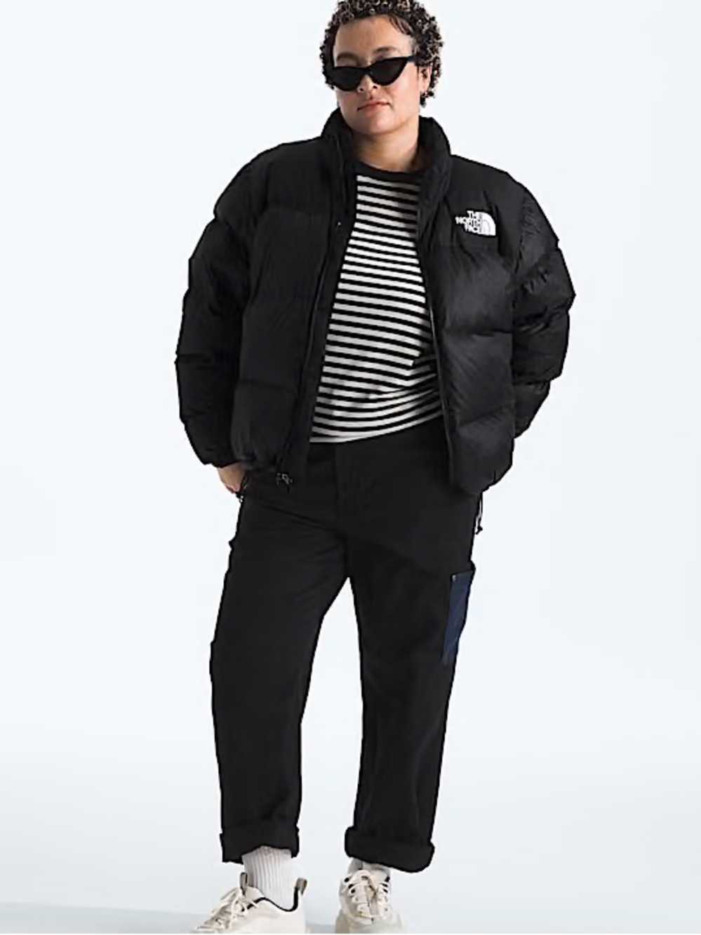 NWOT The North Face Women’s Plus 1996 Nuptse Black Puffer Down Fill Jacket 3X